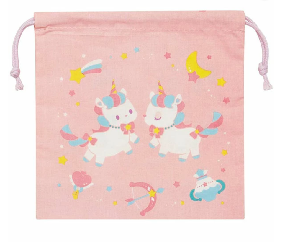 UNICORN 全棉索繩小物袋 - Madingding