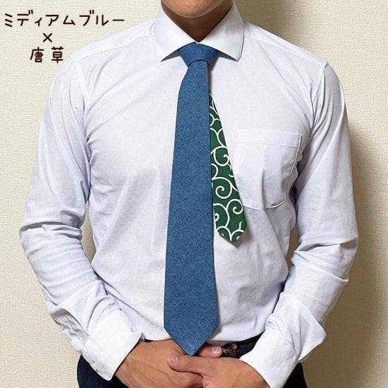🇯🇵日本製 👦和柄 メンズ ネクタイ 男士 領呔💼 - Maidingding