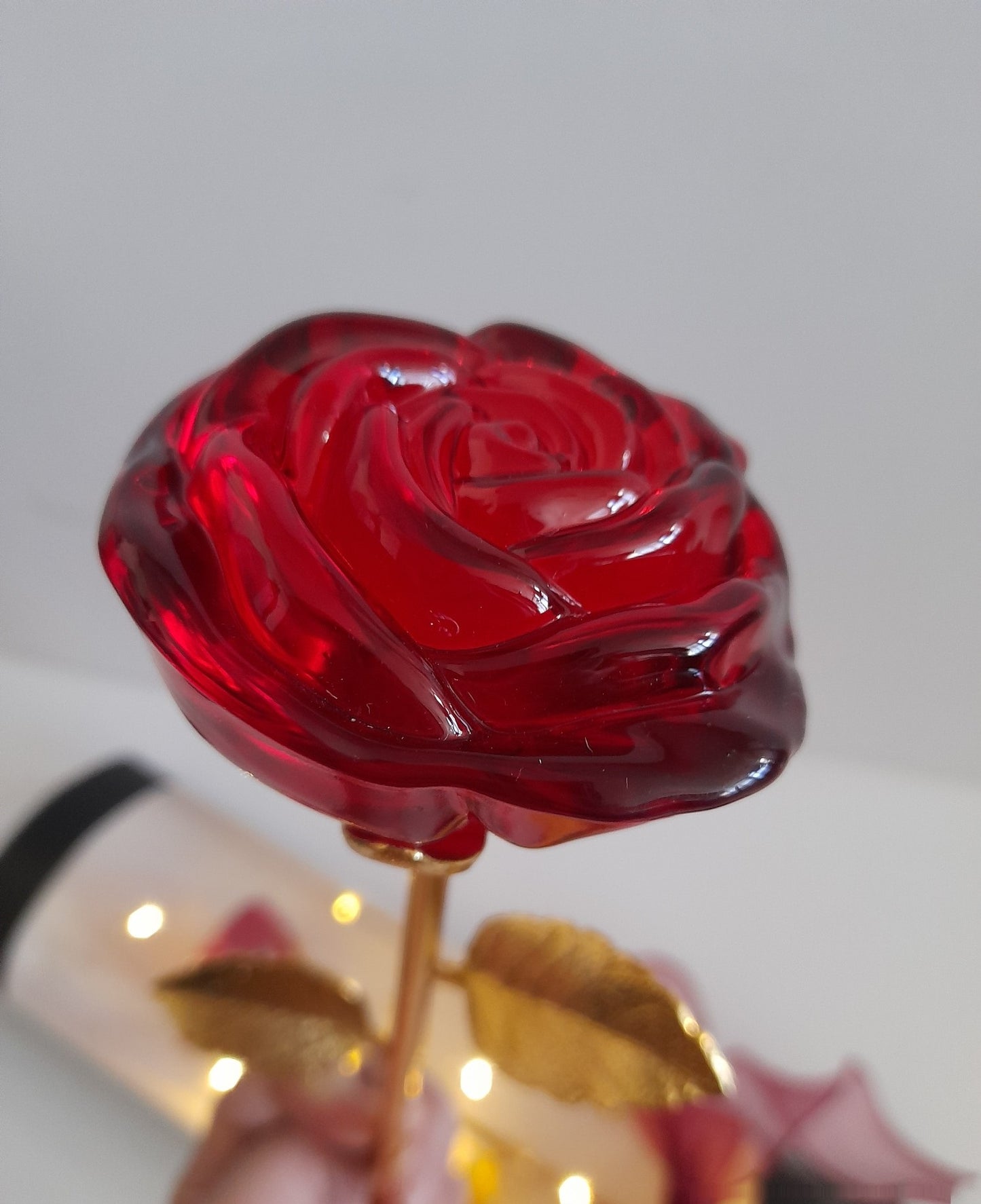 VALENTINES ACRYLIC ROSE FLOWER - Maidingding