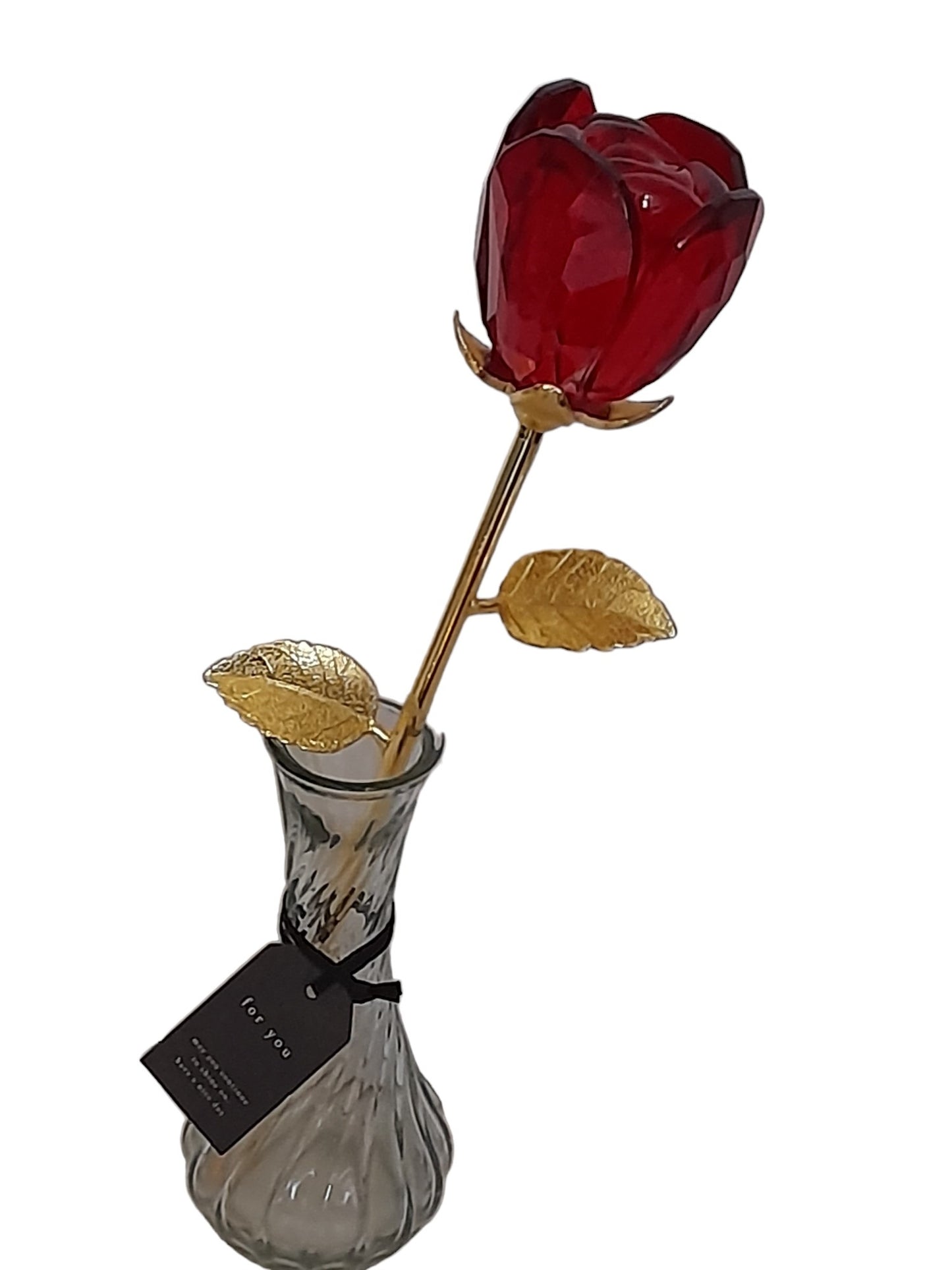 VALENTINES ACRYLIC ROSE FLOWER - Maidingding