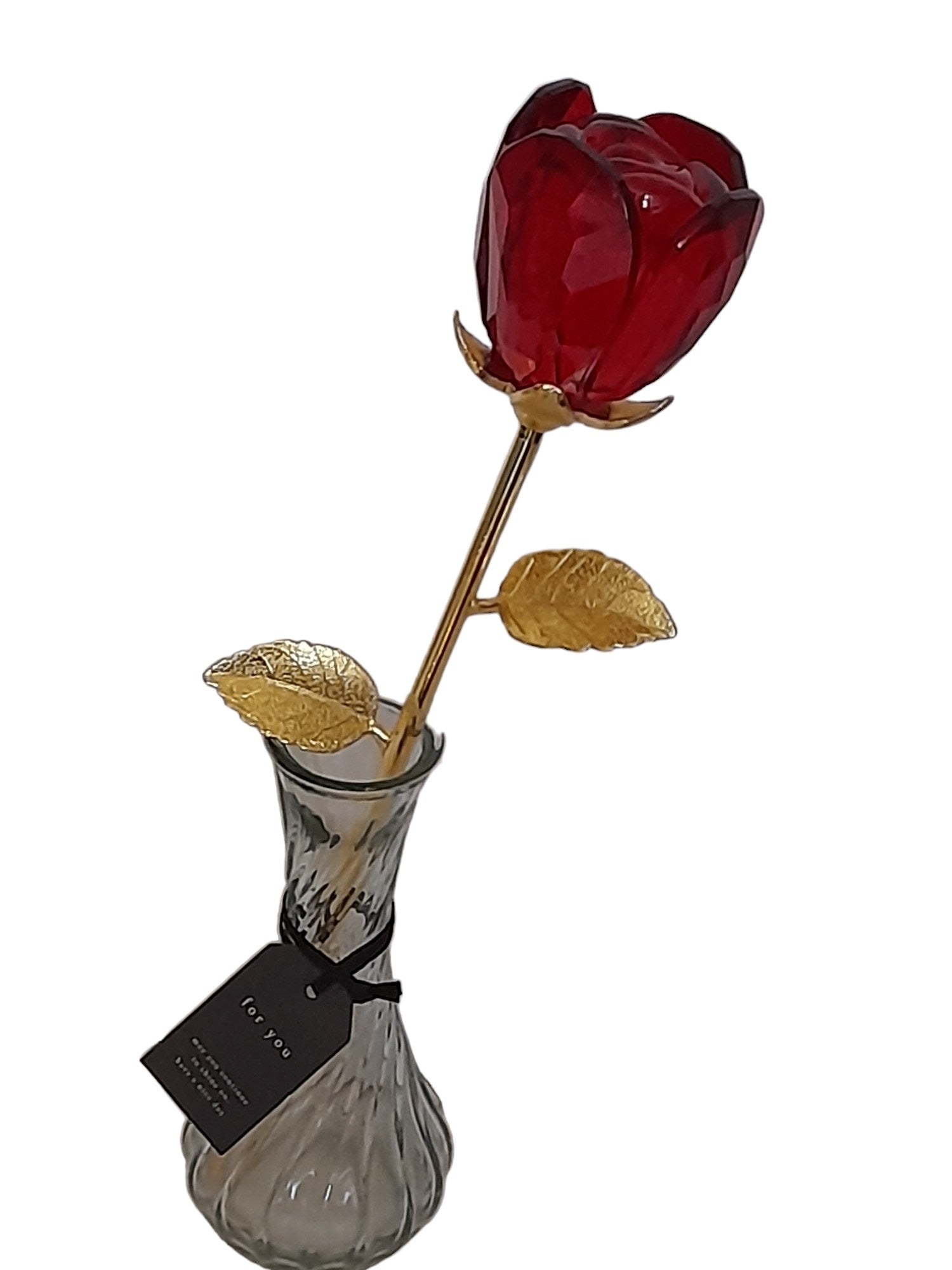 VALENTINES ACRYLIC ROSE FLOWER - Maidingding