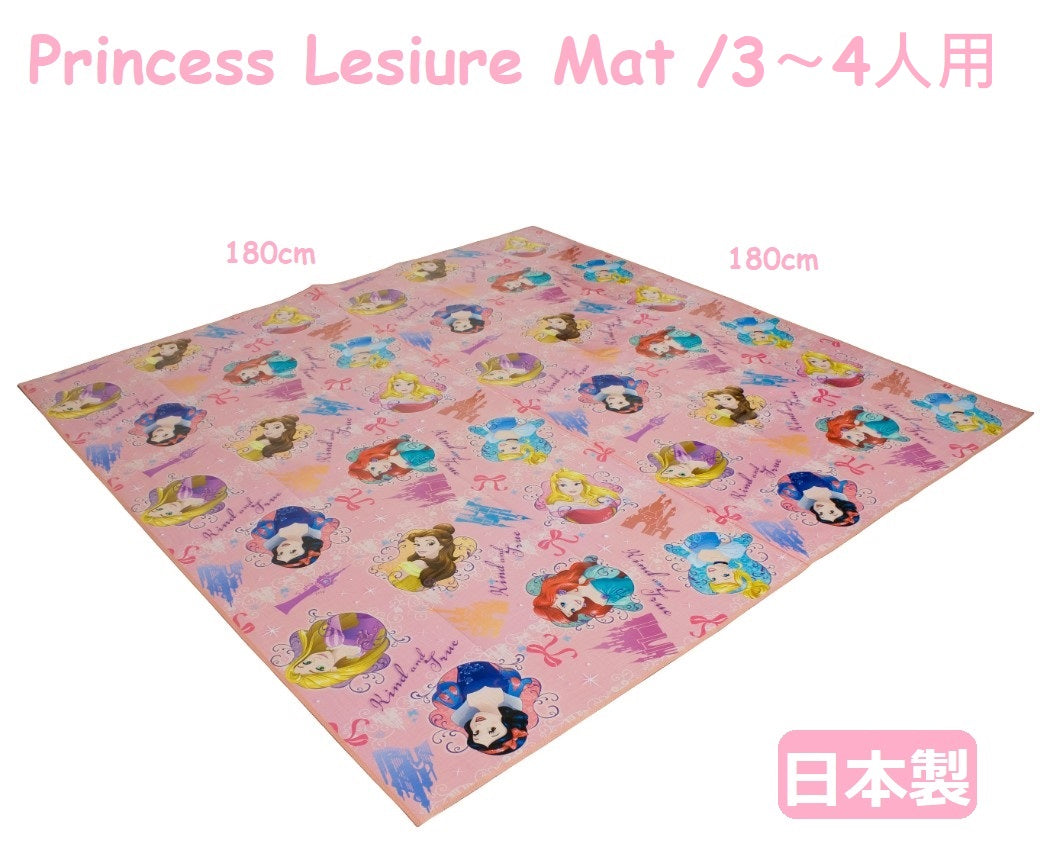 迪士尼公主 3~4人用 PP 休閒地墊 沙灘墊 XL - Maidingding