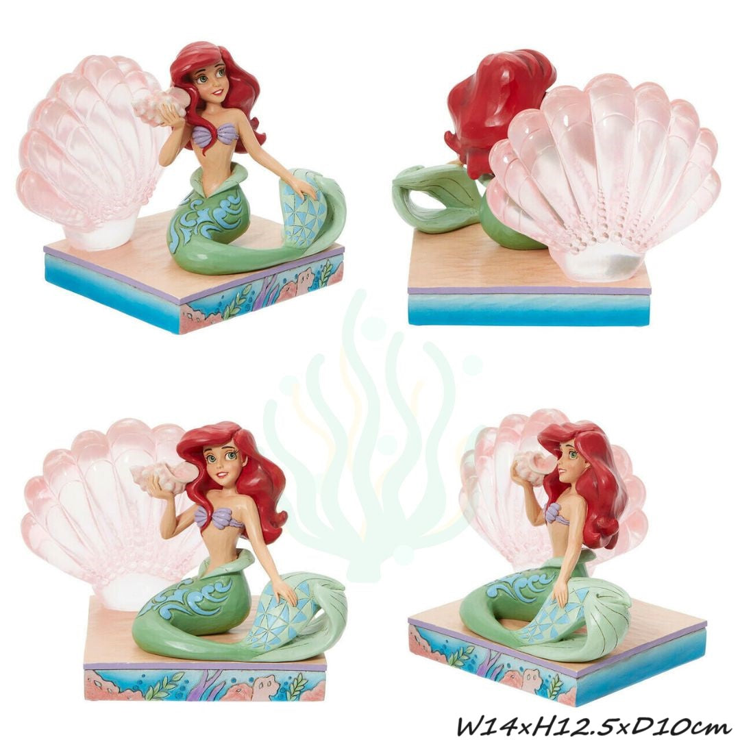 👑迪士尼公主精品雕塑擺設 Disney Princess Stone Resin Figurine [日本直送] - Maidingding