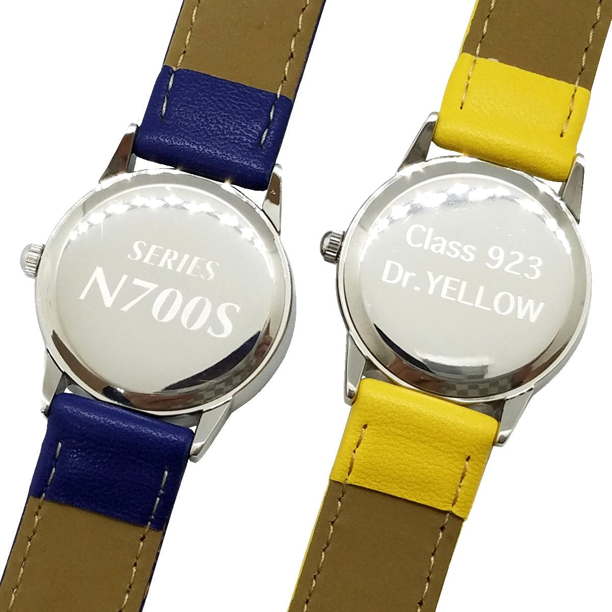 🚆SHINKASEN ALFA X /N700S / EVA500 / 923DR YELLOW 新幹線 行針 PVC 手錶 ⌚️⌚️ - Maidingding