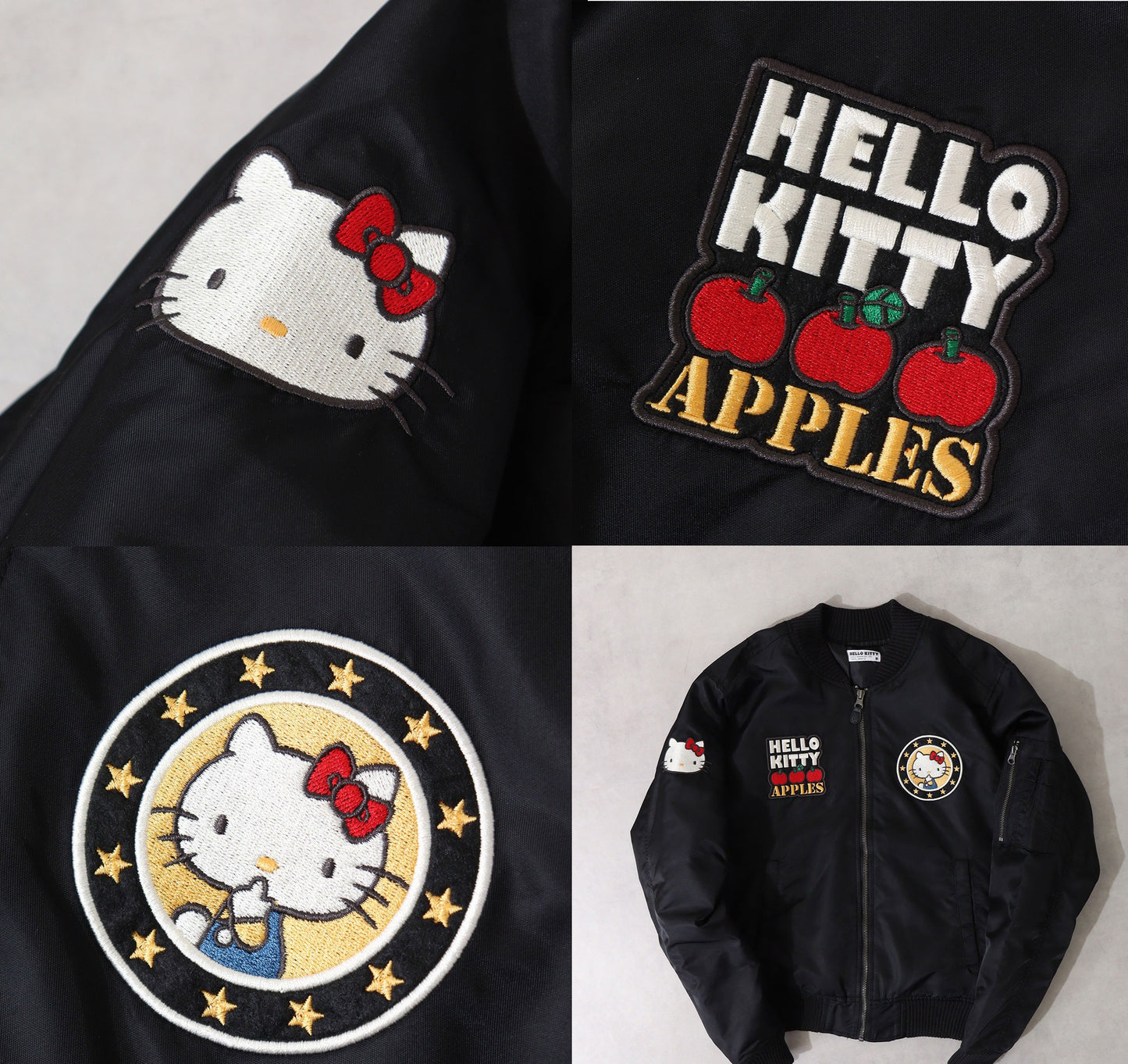 💥限量發售~《✈️HELLO KITTY BOBMER JACKET》的新款薄身風褸隆重登場！💞💞 - Maidingding