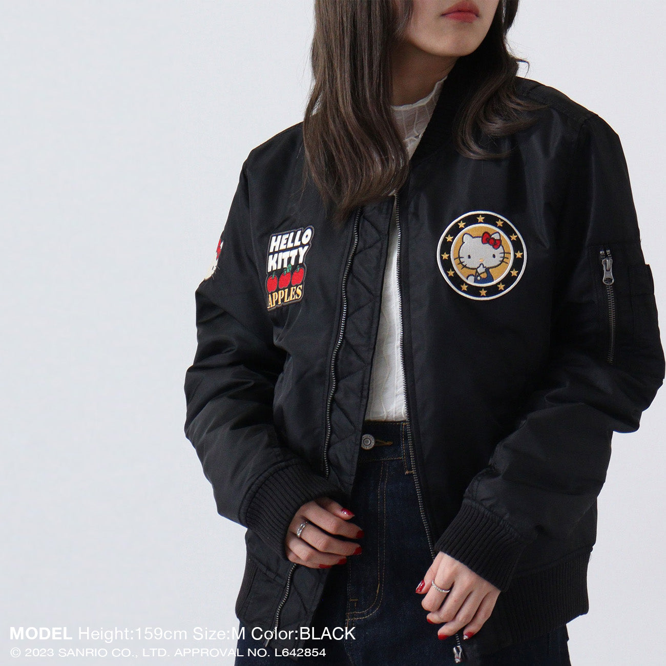 💥限量發售~《✈️HELLO KITTY BOBMER JACKET》的新款薄身風褸隆重登場！💞💞 - Maidingding