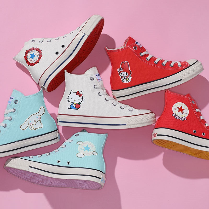 CONVERSE X SANRIO角色的夢幻合作2024 - Maidingding